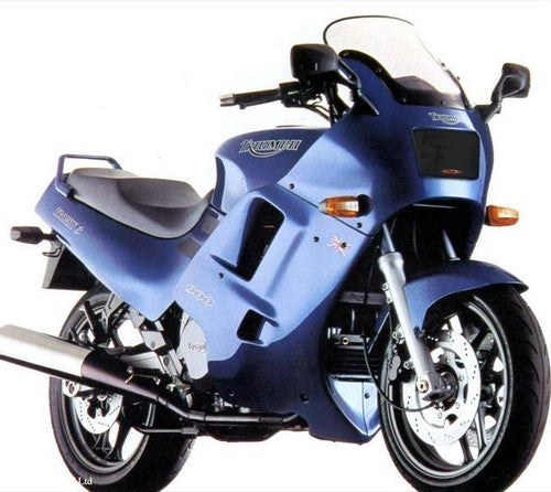 Powerbronze / パワーブロンズ ヘッドライトプロテクター フロストステルスグレー TRIUMPH TROPHY 900 TROPHY 1200 TOURING  95-98 | 440-T081-019