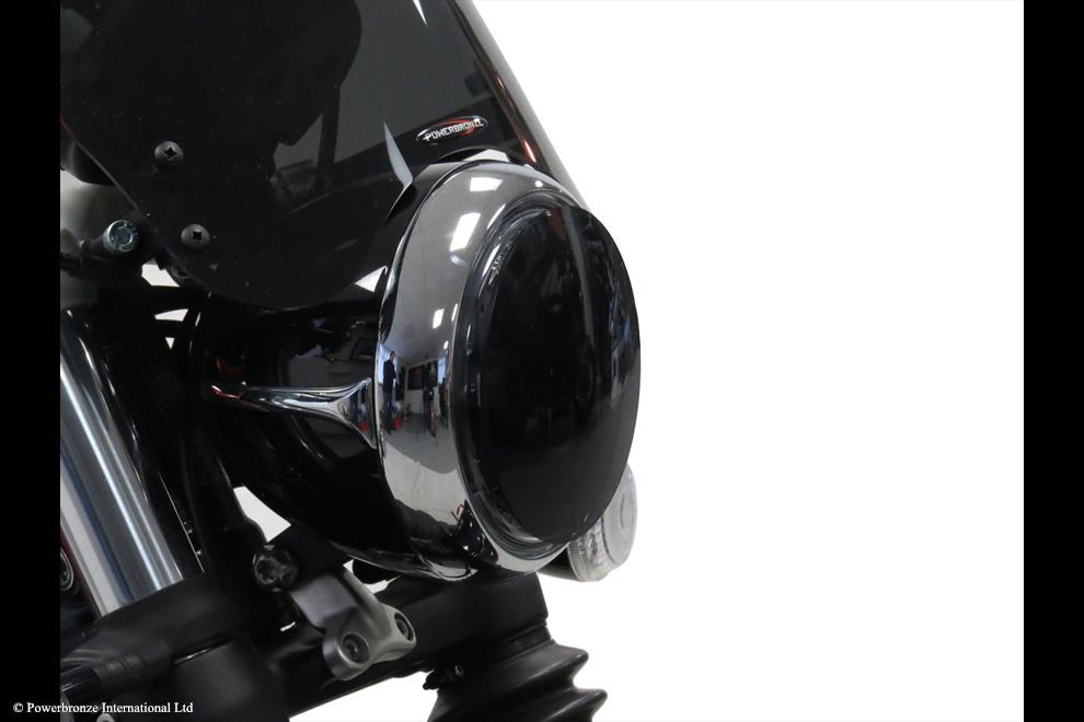 Powerbronze / パワーブロンズ Headlight Protectors for TRIUMPH SPEEDMASTER 1200 21-23/CLEAR | 440-T089ZD-000