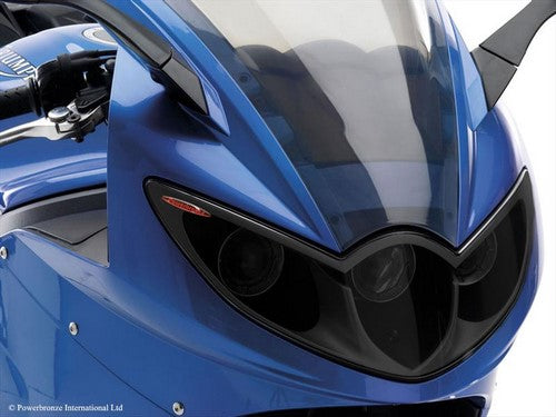 Powerbronze / パワーブロンズ ヘッドライトプロテクター フロストステルスグレー TRIUMPH SPRINT ST  05-07 | 440-T441-019
