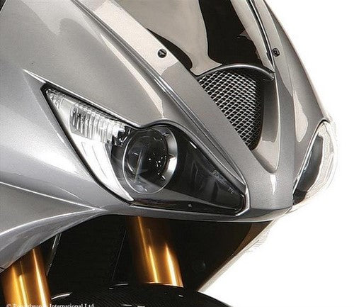 Powerbronze / パワーブロンズ ヘッドライトプロテクター フロストステルスグレー TRIUMPH DAYTONA 675  06-08 | 440-T457-019