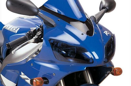 Powerbronze / パワーブロンズ ヘッドライトプロテクター フロストステルスグレー YAMAHA YZF-R1  98-99 | 440-Y134-019