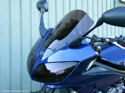 Powerbronze / パワーブロンズ ヘッドライトプロテクター フロストステルスグレー YAMAHA FZS600 FAZER  02-03  FZS1000 FAZER  01-05 | 440-Y198-019