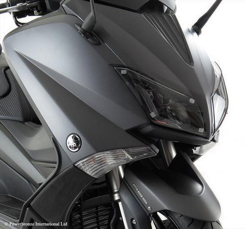 Powerbronze / パワーブロンズ ヘッドライトプロテクター フロストステルスグレー YAMAHA TMAX 530  15-16 | 440-Y548-019