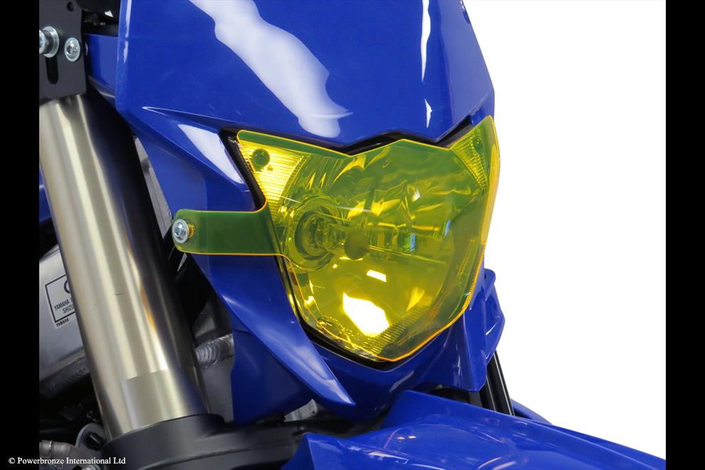 Powerbronze / パワーブロンズ Headlight Protectors for YAMAHA WR250F 20-23/WR450F 19-23/CLEAR | 440-Y641-000