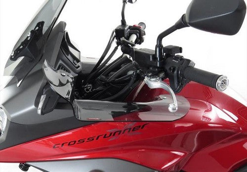 Powerbronze / パワーブロンズ ウインドディフレクター フロストステルスグレー HONDA VFR800X CROSSRUNNER  15-17 | 450-H104-019