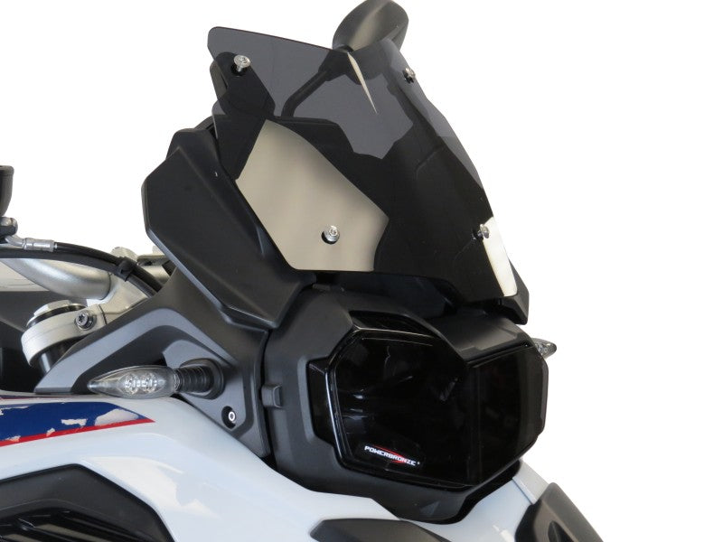 Powerbronze / パワーブロンズ アドベンチャー スポーツスクリーン フロストステルスグレー BMW F850GS  18-19 (245 MM) | 460-B109-019