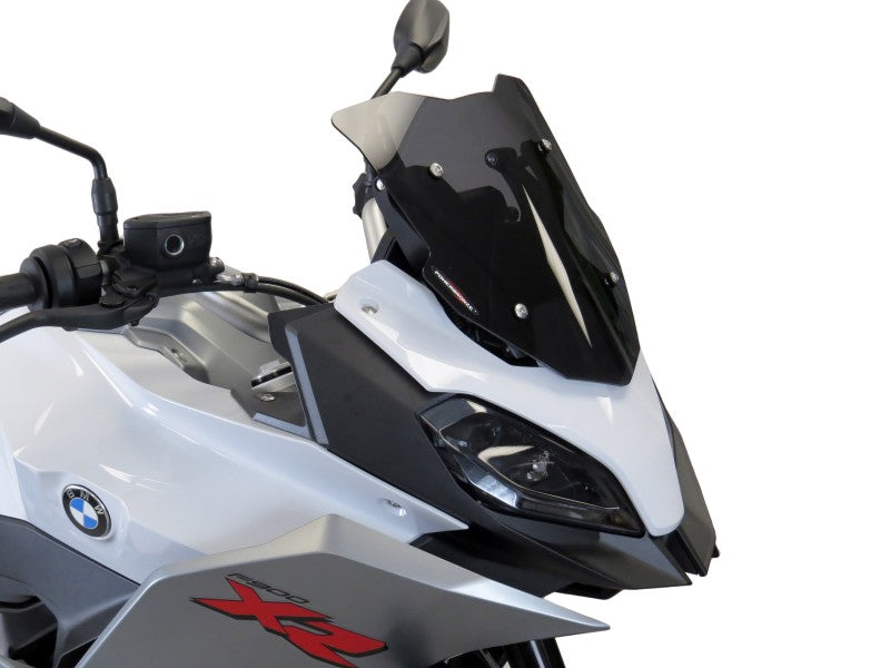 Powerbronze / パワーブロンズ アドベンチャー スポーツスクリーン BMW F900XR 20 (高さ: 325 MM) フロストステルスグレー | 460-B112-019