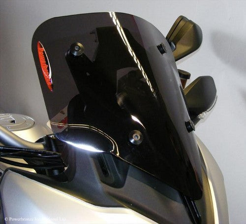 Powerbronze / パワーブロンズ アドベンチャー スポーツスクリーン フロストステルスグレー DUCATI MULTISTRADA 1200  13-14 (300 MM) | 460-D102-019