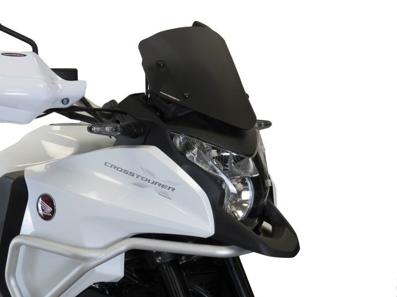 Powerbronze / パワーブロンズ アドベンチャー スポーツスクリーン フロストステルスグレー HONDA VFR1200X CROSSTOURER  16-19 (260MM) | 460-H105-019
