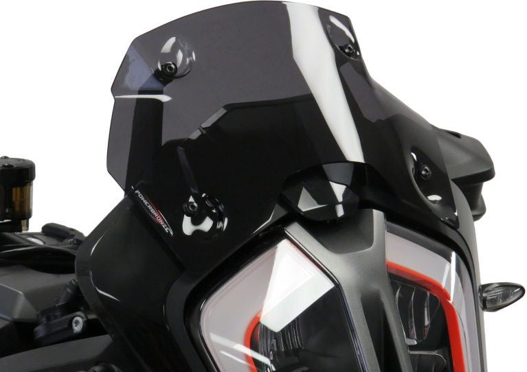Powerbronze アドベンチャースポーツスクリーン KTM 1290 SUPER ADVENTURE S 21 (250 MM HIGH)/ダークティント | 460-KT107-002
