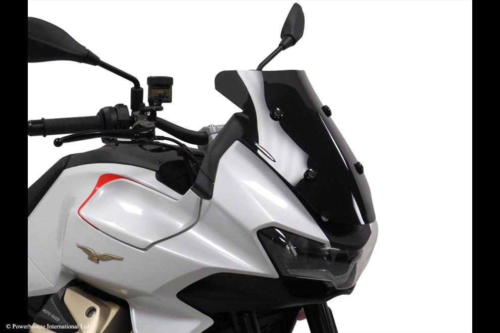 Powerbronze / パワーブロンズ Adventure Sports Screen for MOTO GUZZI V100 MANDELLO 22-23 (380 MM HIGH)/AMBER | 460-M102-007