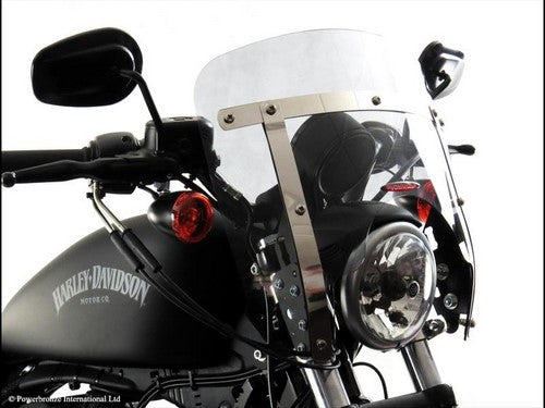 Powerbronze / パワーブロンズ カスタムスクリーン フロストステルスグレー ハーレーダビッドソン IRON 883  VANGUARD | 470-HD107-019