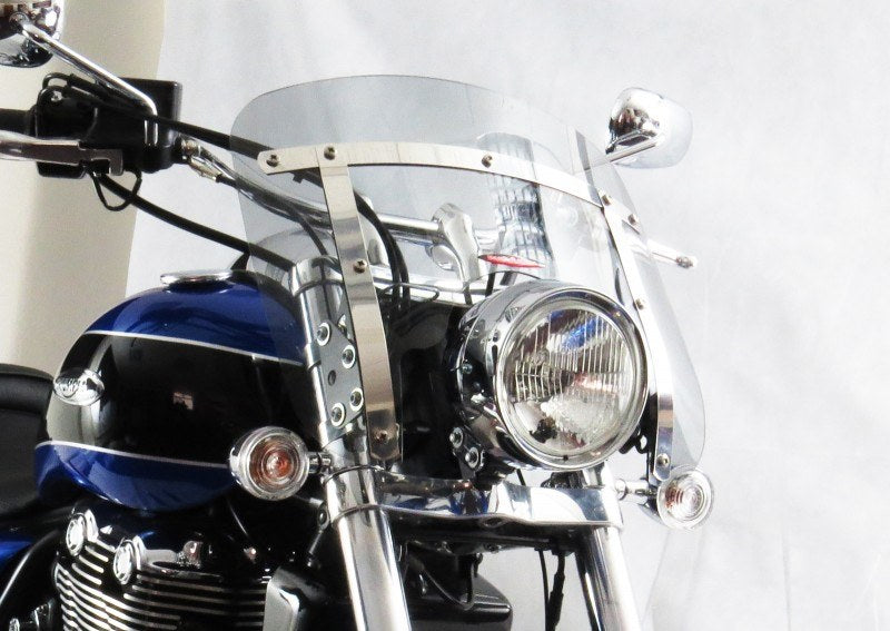 Powerbronze / パワーブロンズ カスタムスクリーン フロストステルスグレー TRIUMPH THUNDERBIRD 1600  09+ VANGUARD | 470-T107-019