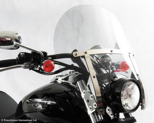 Powerbronze / パワーブロンズ カスタムスクリーン ライトティント YAMAHA XV1100 VIRAGO  89-98 COLOSSUS | 470-Y118-001
