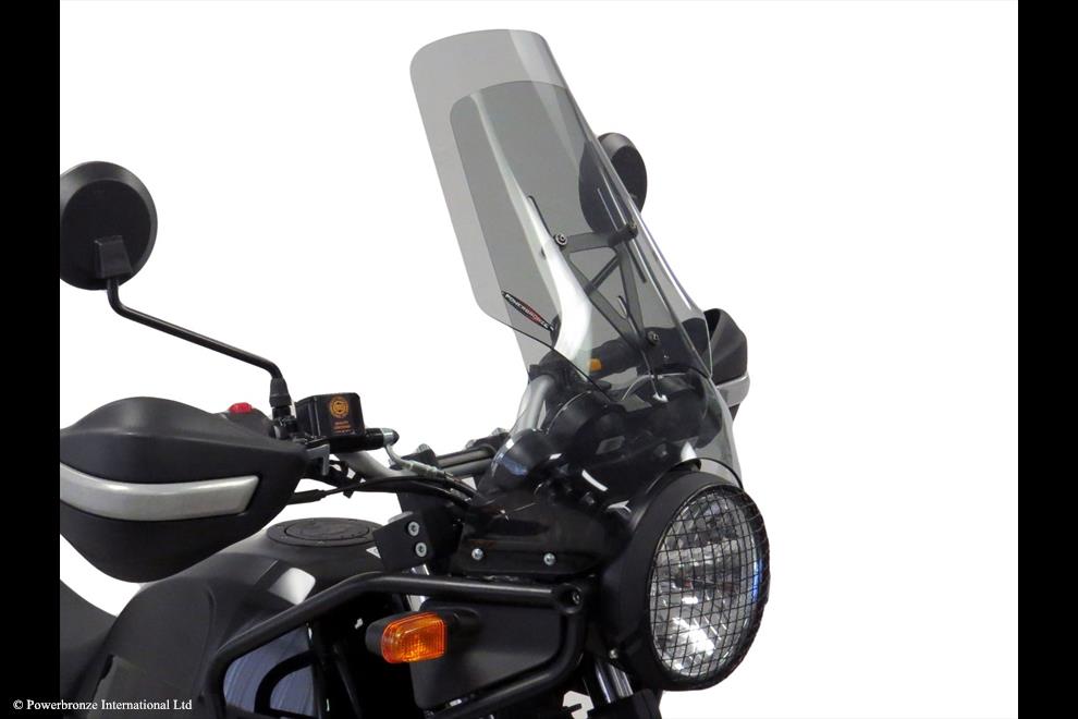 Powerbronze / パワーブロンズ Adjustable Screen for ROYAL ENFIELD HIMALAYAN 21-23/CLEAR | 485-RE102-000