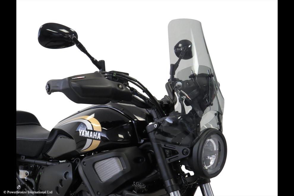 Powerbronze / パワーブロンズ Adjustable Screen for YAMAHA XSR700 22-23/DARK TINT | 485-Y104-002