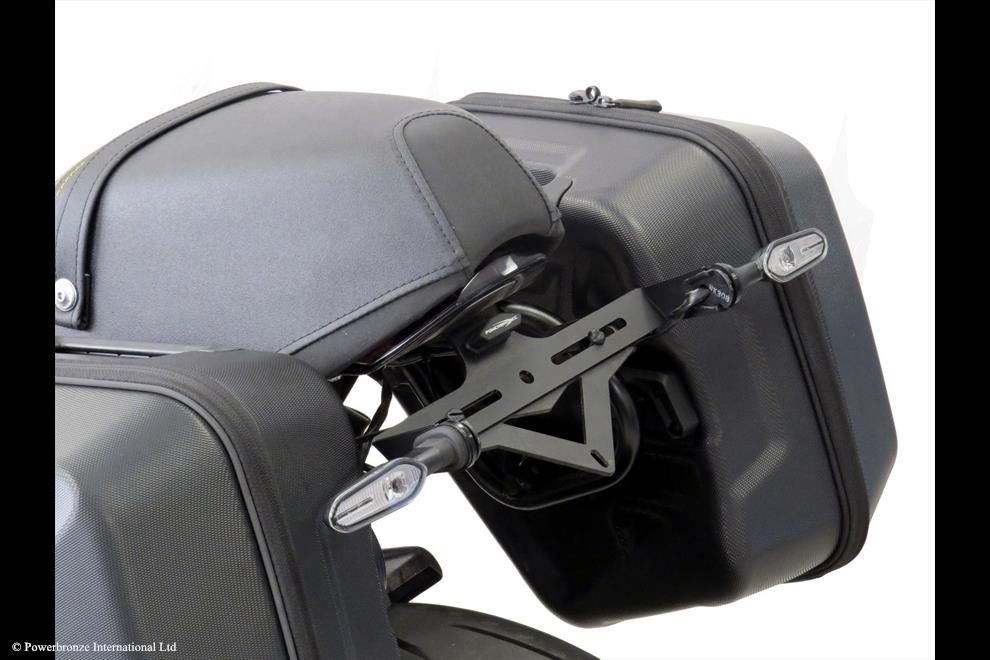 Powerbronze / パワーブロンズ Eliminators for YAMAHA XSR900 22-23 INDICATOR EXTENSION/BLACK | 500-Y125B-003