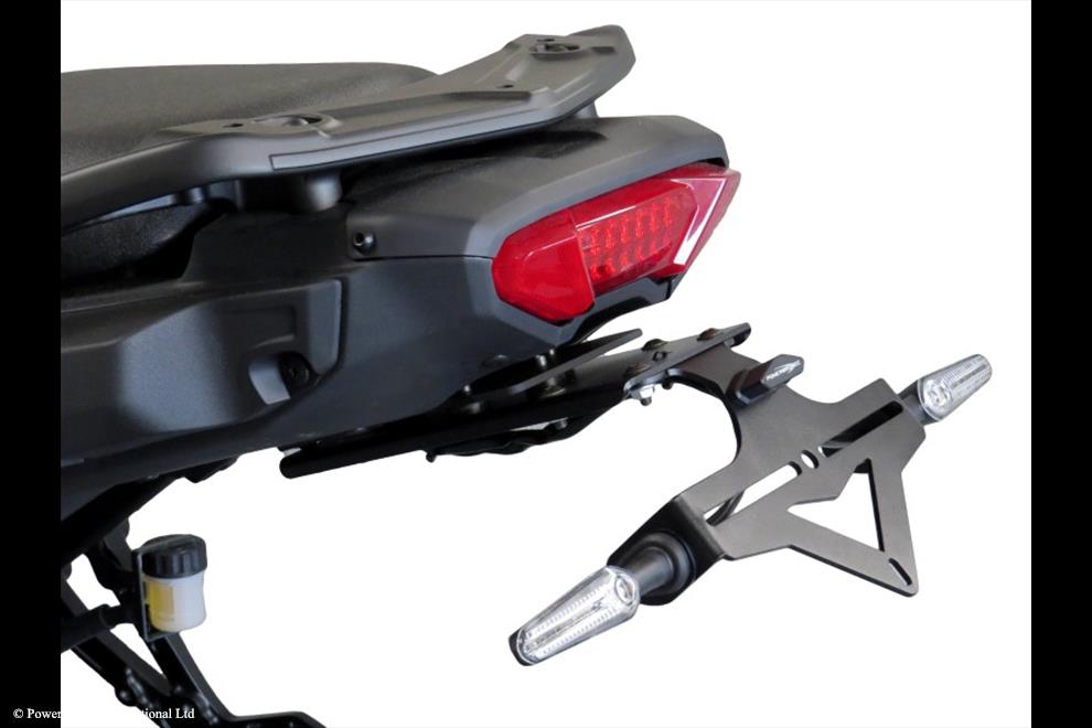 Powerbronze / パワーブロンズ Eliminators for YAMAHA TRACER 9 21-23/TRACER 9 GT 21-23/TRACER 9 GT+ 23 (FOR USE WITH PANNIERS)/BLACK | 500-Y127-003
