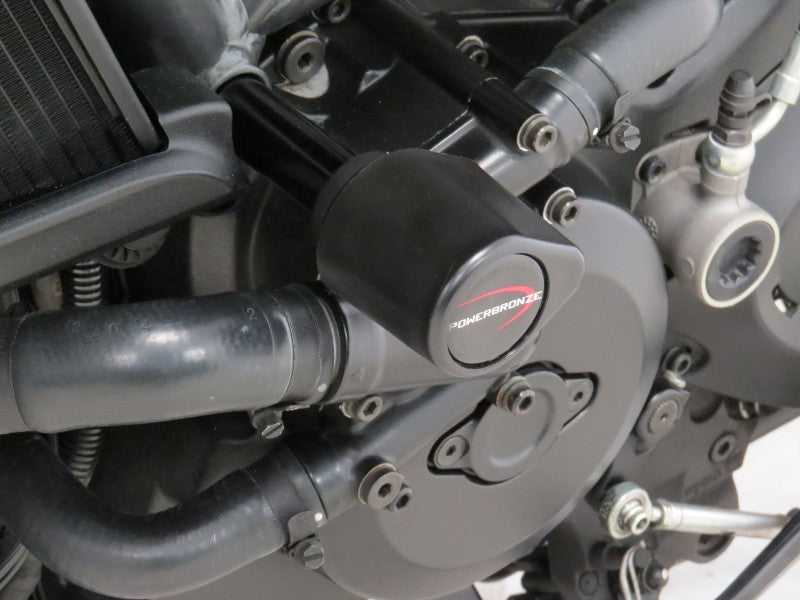 Powerbronze / パワーブロンズ バジェットクラッシュポストセット (クラッシュバー) DUCATI DIAVEL 11-18/DIAVEL STRADA 13-15 グリーン | 513-D107-011
