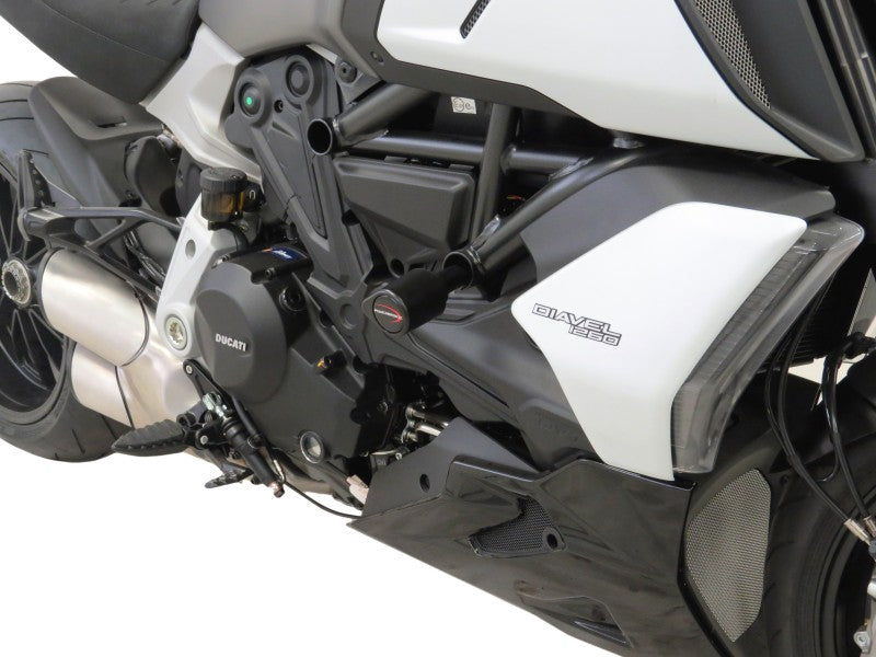 Powerbronze / パワーブロンズ バジェットクラッシュポストセット (クラッシュバー) DUCATI DIAVEL 1260 19-20 グリーン | 513-D109-011