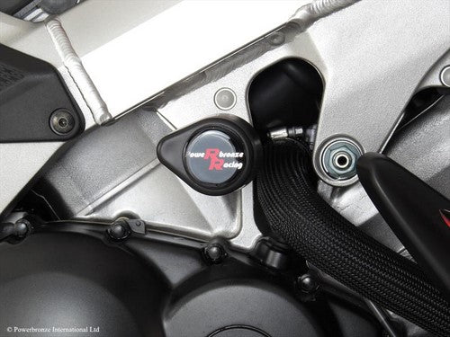 Powerbronze / パワーブロンズ バジェットクラッシュポストセット (クラッシュバー)  グリーン HONDA VFR800X CROSSRUNNER  15-19 | 513-H126-011