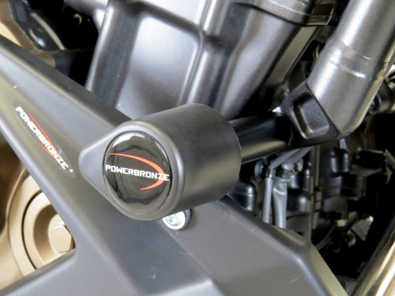 Powerbronze / パワーブロンズ バジェットクラッシュポストセット (クラッシュバー)  グリーン HONDA CB500F  13-19 CB500X  13-19 | 513-H133-011