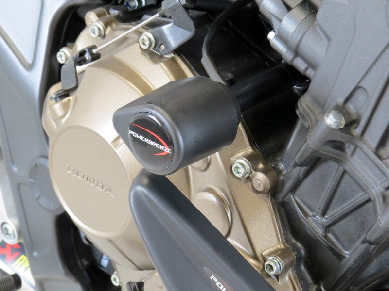 Powerbronze / パワーブロンズ バジェットクラッシュポストセット (クラッシュバー)  グリーン HONDA CB650R  19 | 513-H137-011