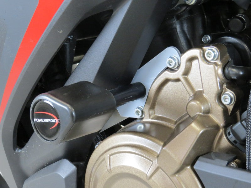 Powerbronze / パワーブロンズ バジェットクラッシュポストセット (クラッシュバー) HONDA CBR500R 19-20 グリーン | 513-H138-011