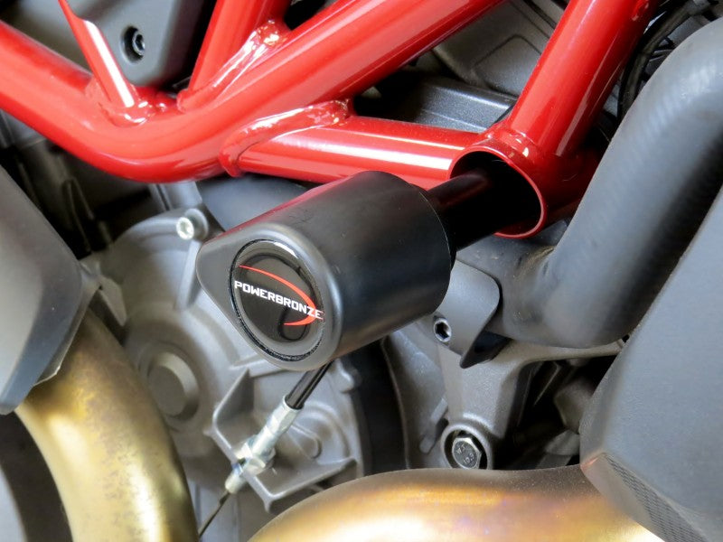 Powerbronze / パワーブロンズ バジェットクラッシュポストセット (クラッシュバー) INDIAN FTR1200 19-20 グリーン | 513-IN101-011