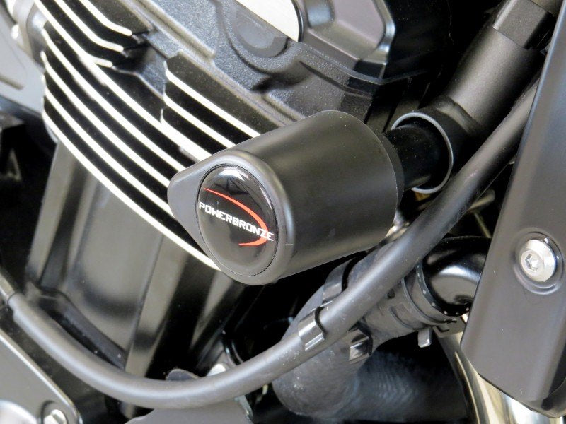 Powerbronze / パワーブロンズ バジェットクラッシュポストセット (クラッシュバー)  グリーン KAWASAKI Z900RS  18-19 Z900RS CAFE  18-19 | 513-K141-011