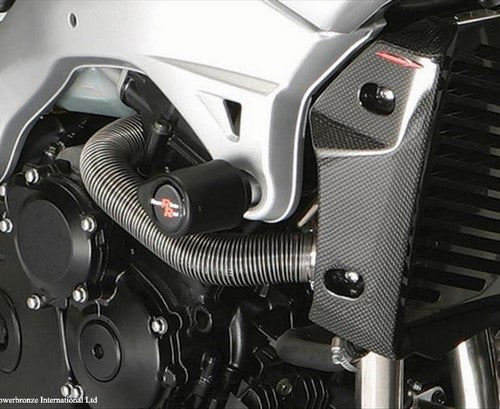 Powerbronze / パワーブロンズ バジェットクラッシュポストセット (クラッシュバー)  グリーン SUZUKI GSR600  06-12 | 513-S116-011