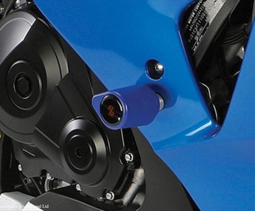 Powerbronze / パワーブロンズ バジェットクラッシュポストセット (クラッシュバー)  グリーン SUZUKI GSXR1000  09-16 (DRILL フェアリング) | 513-S122-011
