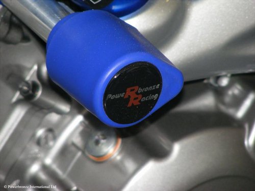 Powerbronze / パワーブロンズ バジェットクラッシュポストセット (クラッシュバー)  ブルー SUZUKI GLADIUS  09-16 | 513-S123-008