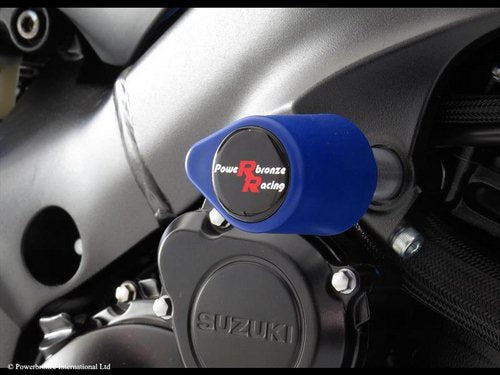 Powerbronze / パワーブロンズ バジェットクラッシュポストセット (クラッシュバー)  ブルー SUZUKI GSX-S1000  15-19  GSX-S1000F  15-19 | 513-S126-008