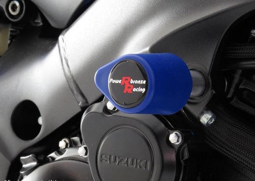 Powerbronze / パワーブロンズ バジェットクラッシュポストセット (クラッシュバー)  グリーン SUZUKI GSX-S1000  15-19  GSX-S1000F  15-19 | 513-S126-011