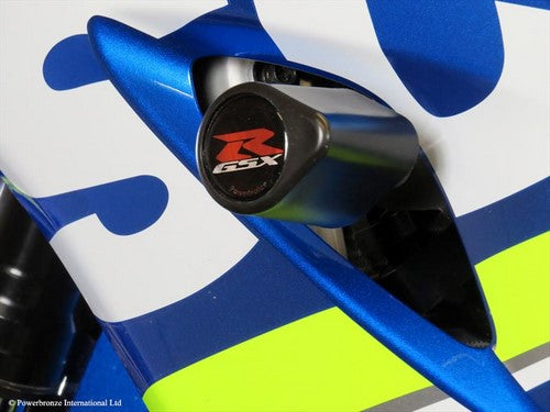 Powerbronze / パワーブロンズ バジェットクラッシュポストセット (クラッシュバー)  グリーン SUZUKI GSXR1000  17-19 | 513-S127-011