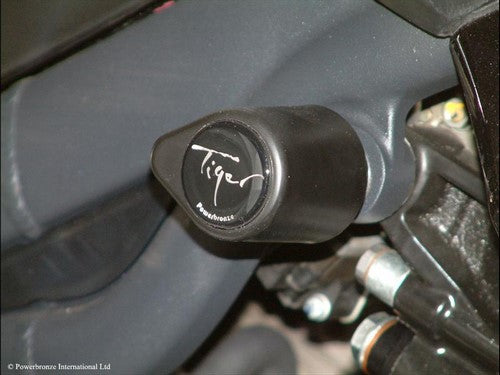Powerbronze / パワーブロンズ バジェットクラッシュポストセット (クラッシュバー)  グリーン TRIUMPH TIGER 1050  08-12 | 513-T109-011