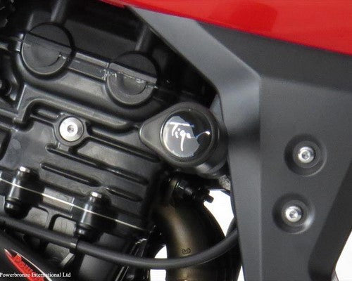 Powerbronze / パワーブロンズ バジェットクラッシュポストセット (クラッシュバー)  グリーン TRIUMPH TIGER 1050 SPORT  13-19 | 513-T112-011