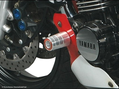 Powerbronze / パワーブロンズ バジェットクラッシュポストセット (クラッシュバー)  グリーン YAMAHA XJR1200 XJR1300  99-06 | 513-Y115-011