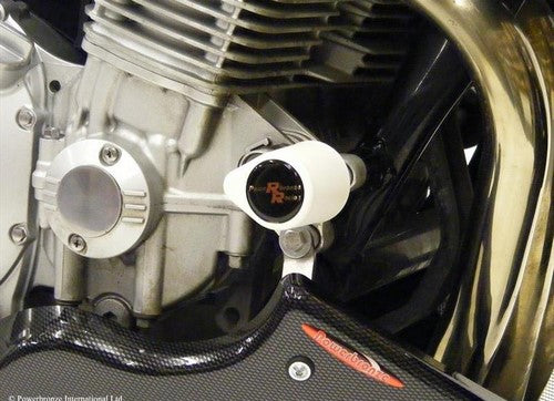 Powerbronze / パワーブロンズ バジェットクラッシュポストセット (クラッシュバー)  グリーン YAMAHA XJR1300  07-14 | 513-Y130-011