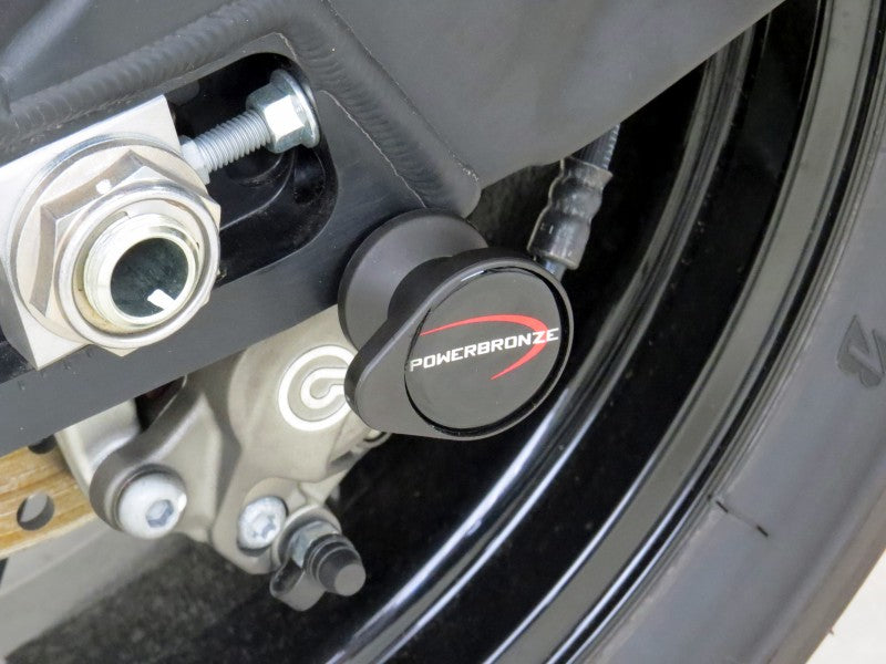 Powerbronze / パワーブロンズ スイングアームプロテクターキット HONDA CBR1000RR 20 グリーン プラスチック | 514-H113-011