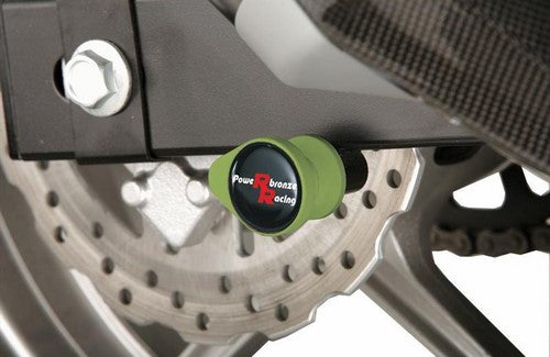 Powerbronze / パワーブロンズ スイング アーム プロテクター キット KAWASAKI ER6-F グリーン プラスチック | 514-K115-011