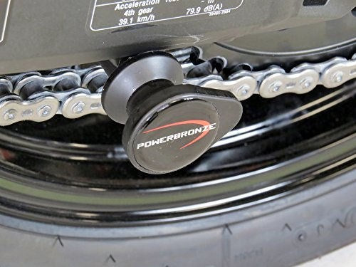 Powerbronze / パワーブロンズ スイングアームプロテクターキット  ブラック プラスチック KAWASAKI Z900RS  18-19 Z900RS CAFE  18-19 | 514-K129-003
