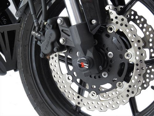 Powerbronze / パワーブロンズ フォーク  プロテクター KAWASAKI VERSYS 10-11 グリーン プラスチック | 518-K107-011