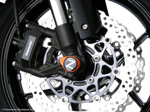 Powerbronze / パワーブロンズ フォークプロテクター グリーン プラスチック KAWASAKI Z1000  14-19  Z1000SX  14-16  Z1000R  17-19 | 518-K114-011