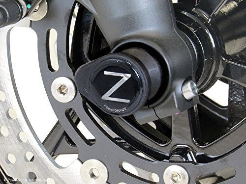 Powerbronze / パワーブロンズ フォークプロテクター ブラック KAWASAKI Z650  17-19 | 518-K118-003