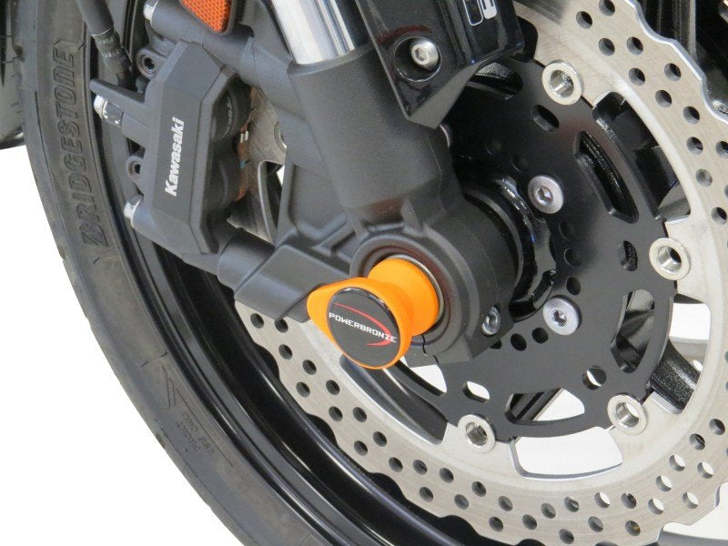 Powerbronze / パワーブロンズ フォークプロテクター グリーン プラスチック KAWASAKI VERSYS 1000  19  VERSYS 1000 SE  19 | 518-K123-011