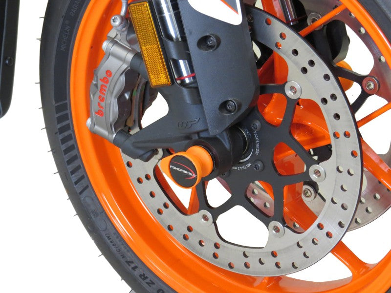 Powerbronze / パワーブロンズ フォークプロテクター KTM 890 DUKE R 20 グリーン プラスチック | 518-KT104-011