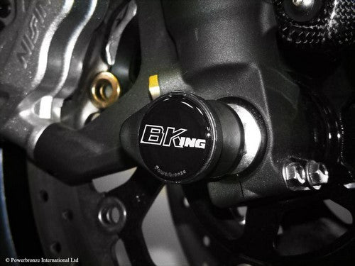 Powerbronze / パワーブロンズ フォーク  プロテクター SUZUKI B-KING 07-11 グリーン プラスチック | 518-S105-011