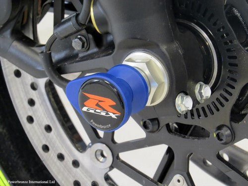 Powerbronze / パワーブロンズ フォークプロテクター グリーン プラスチック SUZUKI GSXR1000  17-19 | 518-S109-011